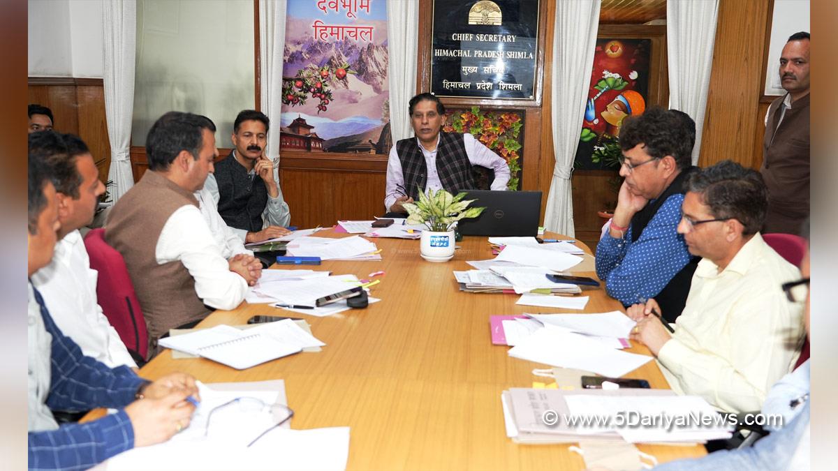 Chief Secretary Himachal Pradesh, Prabodh Saxena, Himachal Pradesh, Shimla, Chief Secretary Himachal, Say No To Plastic