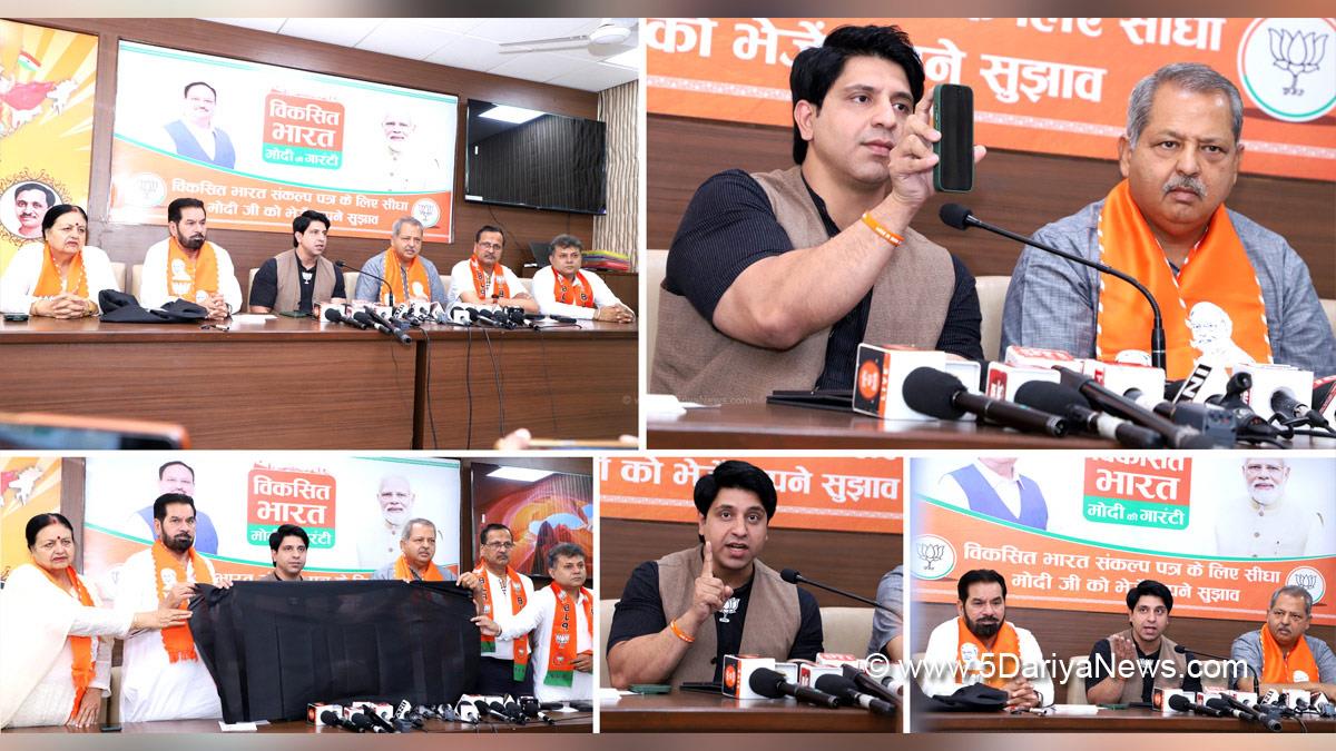 Jatinder Pal Malhotra, Jitender Pal Malhotra, BJP Chandigarh, Bharatiya Janata Party, BJP, Shehzad Poonawala