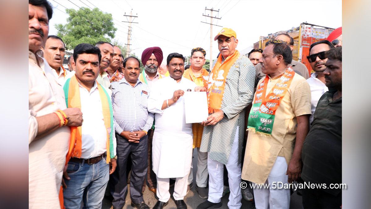 Sanjay Tandon, BJP Chandigarh, Bharatiya Janata Party, BJP