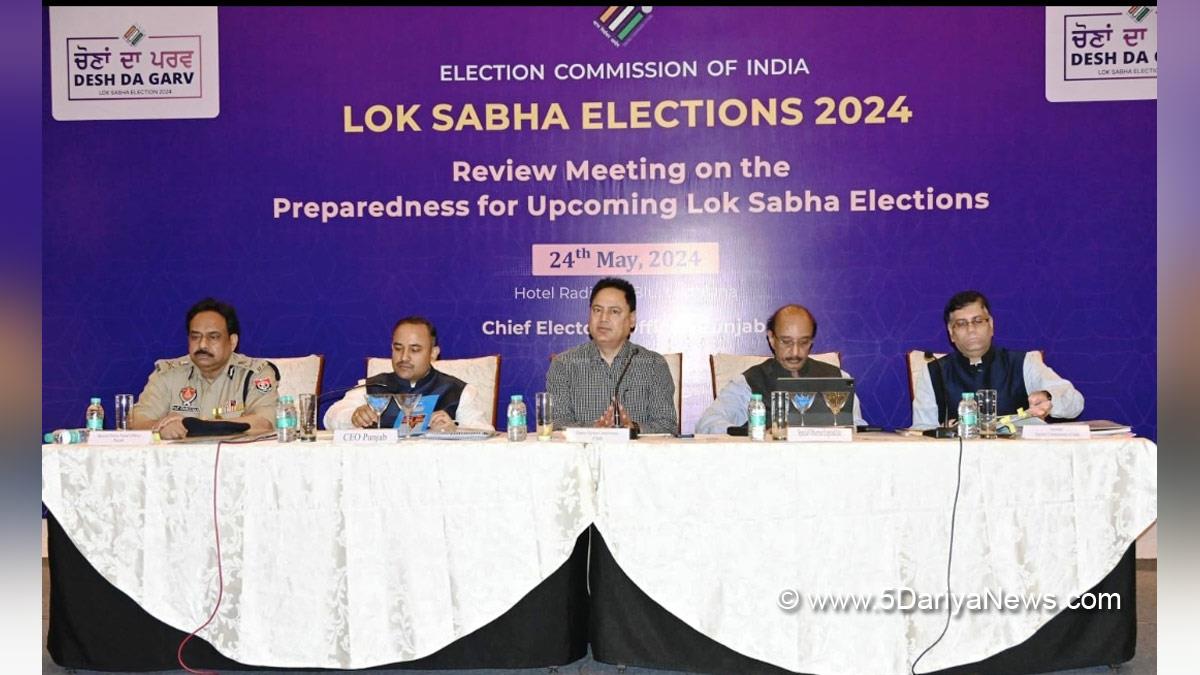 Sibin C, Election Commision Punjab, ECI, Chief Electoral Officer Punjab, Lok Sabha Elections 2024, General Elections 2024, CEO Punjab, Chunav Ka Parv, Desh Ka Garv, The CEO Punjab, No Voter To Be Left Behind 