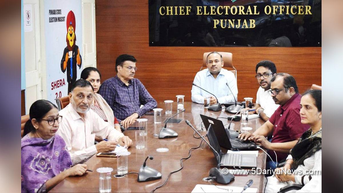 Sibin C, Election Commision Punjab, ECI, Chief Electoral Officer Punjab, Lok Sabha Elections 2024, General Elections 2024, CEO Punjab, Chunav Ka Parv, Desh Ka Garv, The CEO Punjab, No Voter To Be Left Behind 