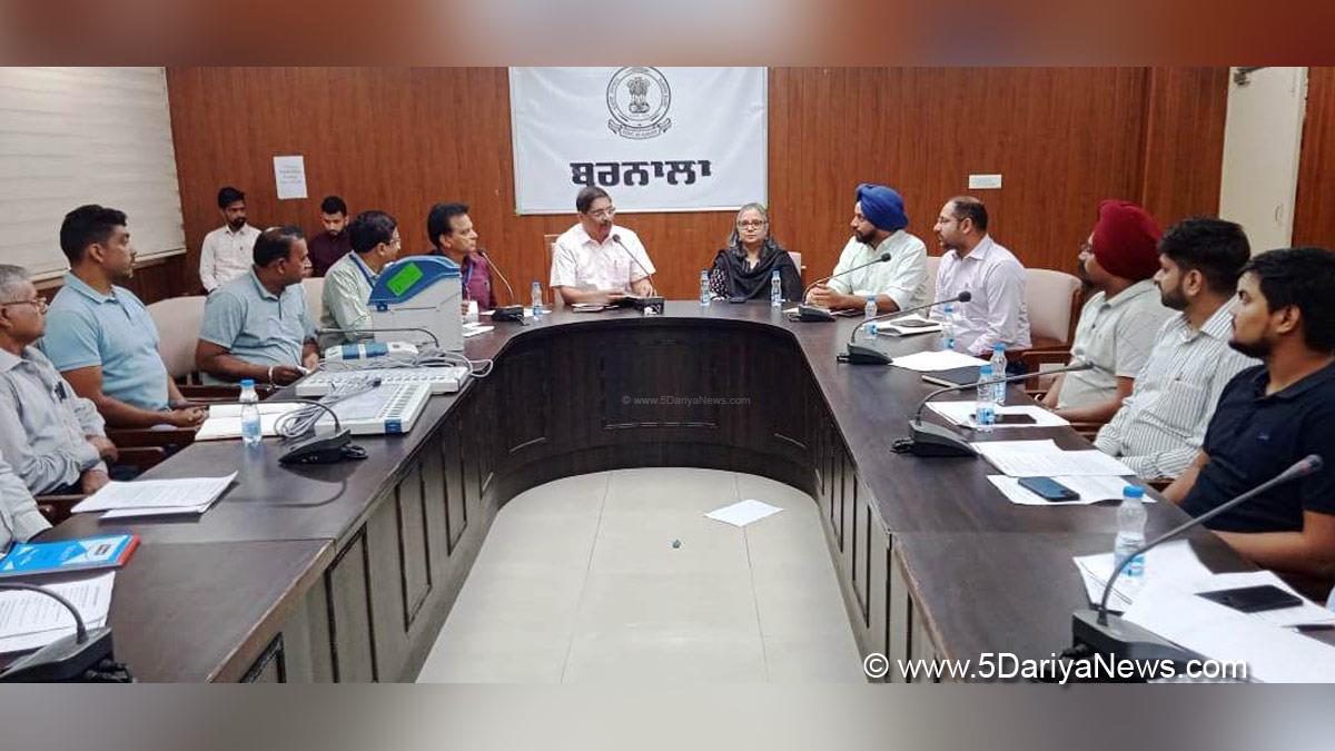 PoonamDeep Kaur, DC Barnala, Deputy Commissioner Barnala, Barnala, ECI, Chief Electoral Officer Punjab, Lok Sabha Elections 2024, General Elections 2024, CEO Punjab, Chunav Ka Parv, Desh Ka Garv