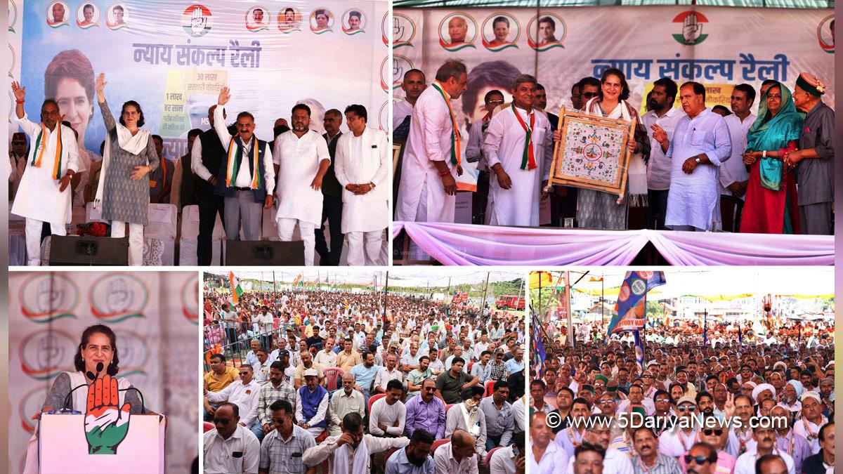 Priyanka Gandhi, Priyanka Gandhi Vadra, Indian National Congress, Sukhvinder Singh Sukhu, Himachal Pradesh, Himachal, Congress, Indian National Congress, Himachal Congress, Shimla, Chief Minister of Himachal Pradesh