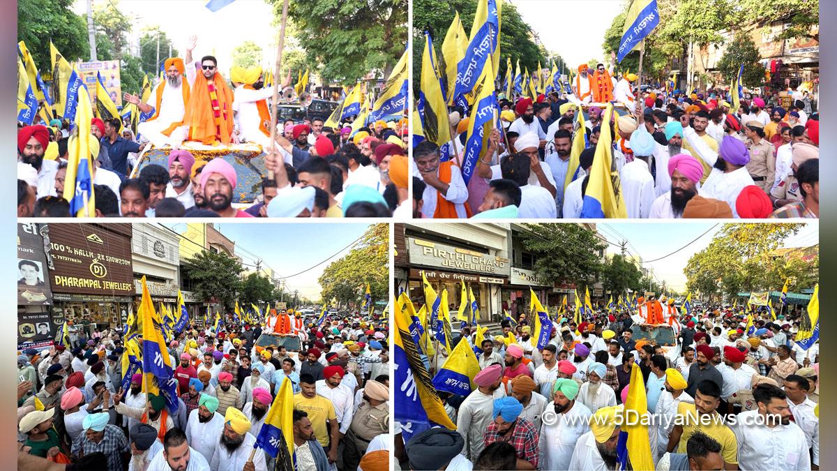 Raghav Chadha campaigned for candidate Gurpreet GP in Fatehgarh Sahib