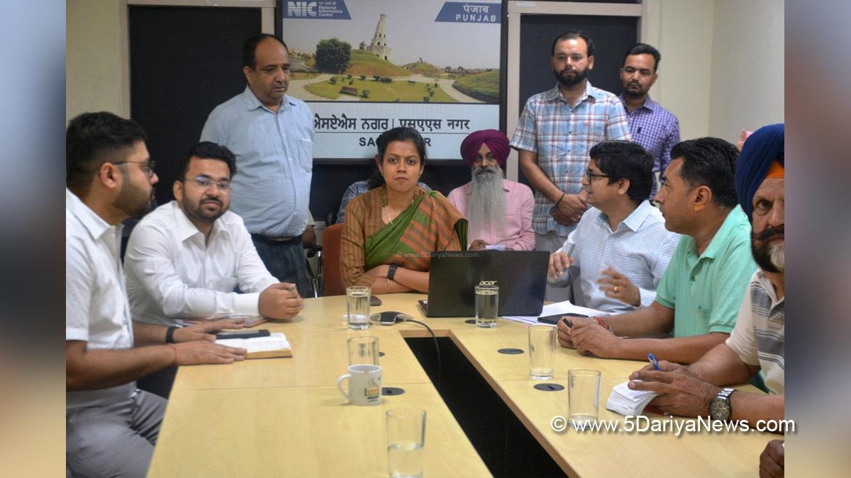 Aashika Jain, DC Mohali, Deputy Commissioner Mohali, S.A.S. Nagar, S.A.S. Nagar Mohali, Mohali, Sahibzada Ajit Singh Nagar, ECI, Chief Electoral Officer Punjab, Lok Sabha Elections 2024, General Elections 2024, CEO Punjab, Chunav Ka Parv, Desh Ka Garv