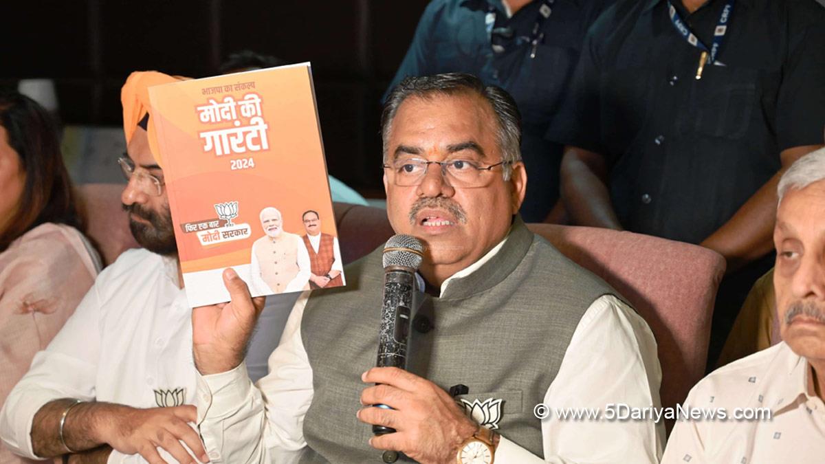 Tarun Chugh, Bharatiya Janata Party, BJP, BJP Punjab