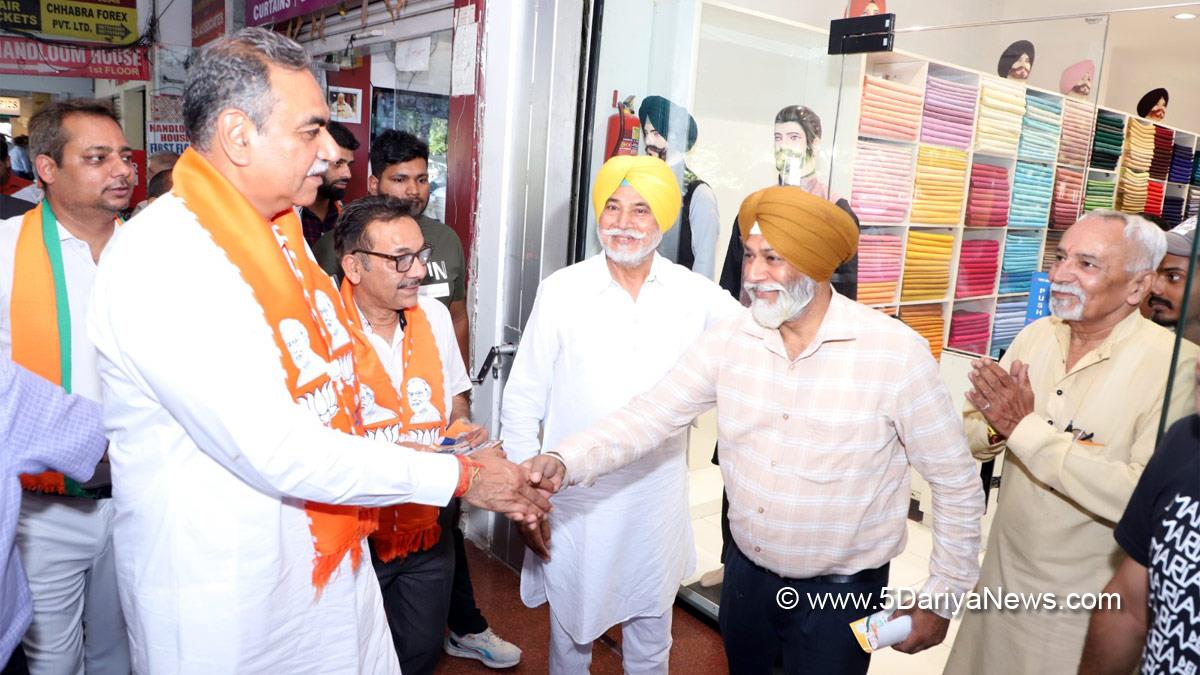  Sanjay Tandon, BJP Chandigarh, Bharatiya Janata Party, BJP,  Lok Sabha Elections 2024, General Elections 2024, Lok Sabha Election, Lok Sabha 2024