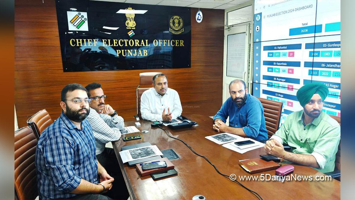 Sibin C, Election Commision Punjab, ECI, Chief Electoral Officer Punjab, Lok Sabha Elections 2024, General Elections 2024, CEO Punjab, Chunav Ka Parv, Desh Ka Garv, The CEO Punjab, No Voter To Be Left Behind 