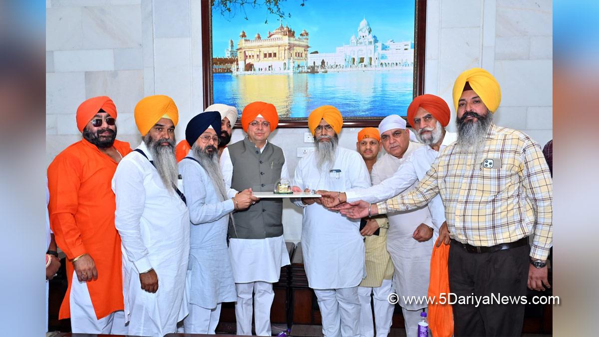 Pushkar Singh Dhami, Bharatiya Janata Party, BJP, BJP Uttarakhand, Religious, Dharmik, Shiromani Gurdwara Parbandhak Committee, SGPC