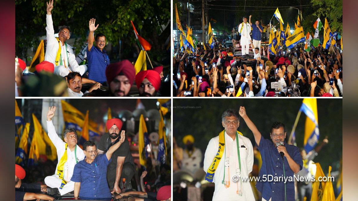 Arvind Kejriwal, AAP, Aam Aadmi Party, Aam Aadmi Party Punjab, AAP Punjab, Manish Tewari, Punjab Pradesh Congress Committee, Congress, Indian National Congress, Punjab Congress, Punjab, Lok Sabha Elections 2024, General Elections 2024, Lok Sabha Election, Lok Sabha 2024