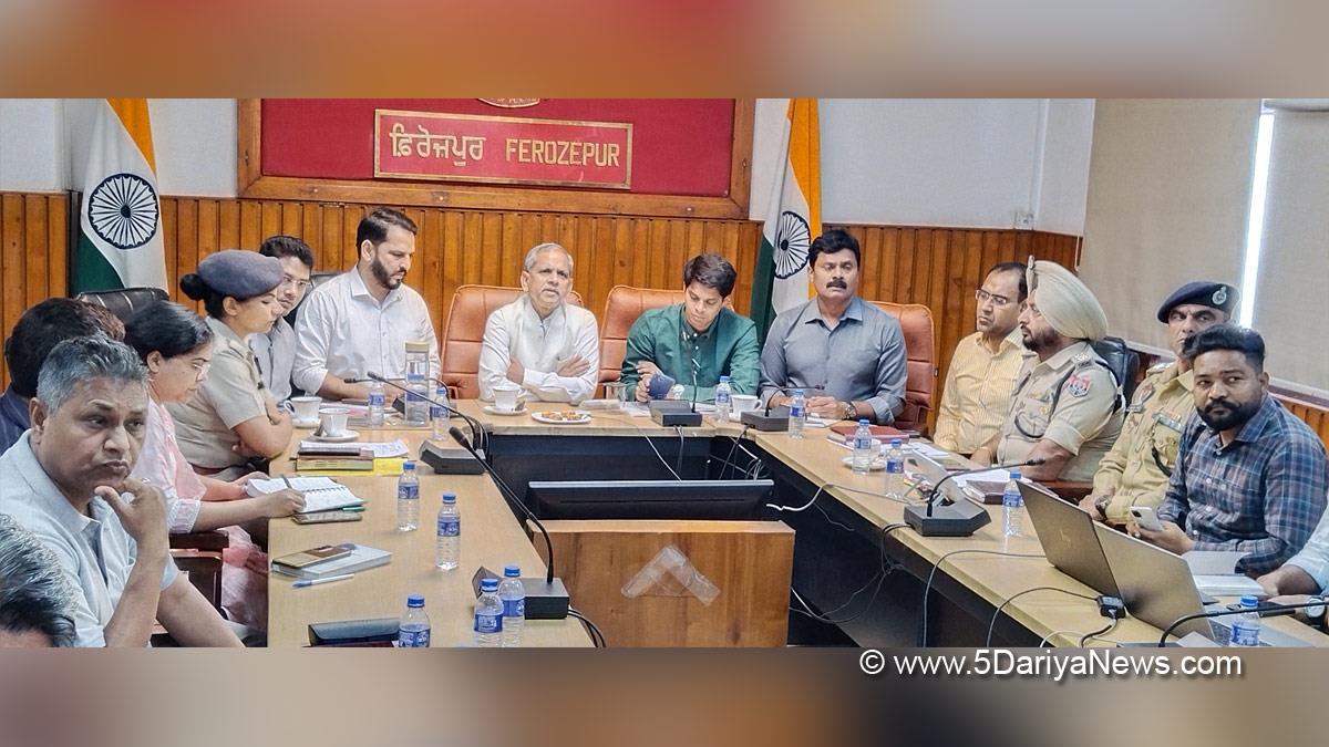 Rajesh Dhiman, DC Ferozepur, Deputy Commissioner Ferozepur, Ferozepur, ECI, Chief Electoral Officer Punjab, Lok Sabha Elections 2024, General Elections 2024, CEO Punjab, Chunav Ka Parv, Desh Ka Garv