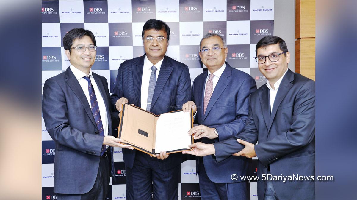Maruti Suzuki, Maruti Suzuki India Limited, MSIL, Partho Banerjee,Nobutaka Suzuki, DBS Bank India Limited, DBS Bank India Ltd, DBIL