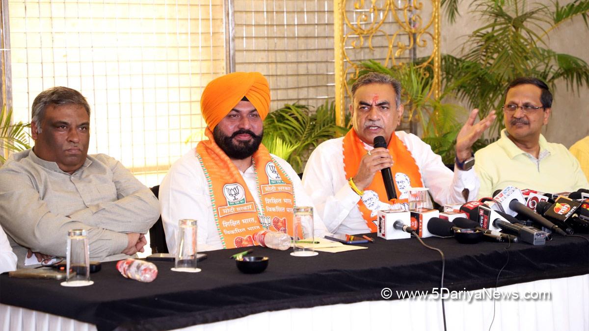 Sanjay Tandon, BJP Chandigarh, Bharatiya Janata Party, BJP, Lok Sabha Elections 2024, General Elections 2024, Lok Sabha Election, Lok Sabha 2024