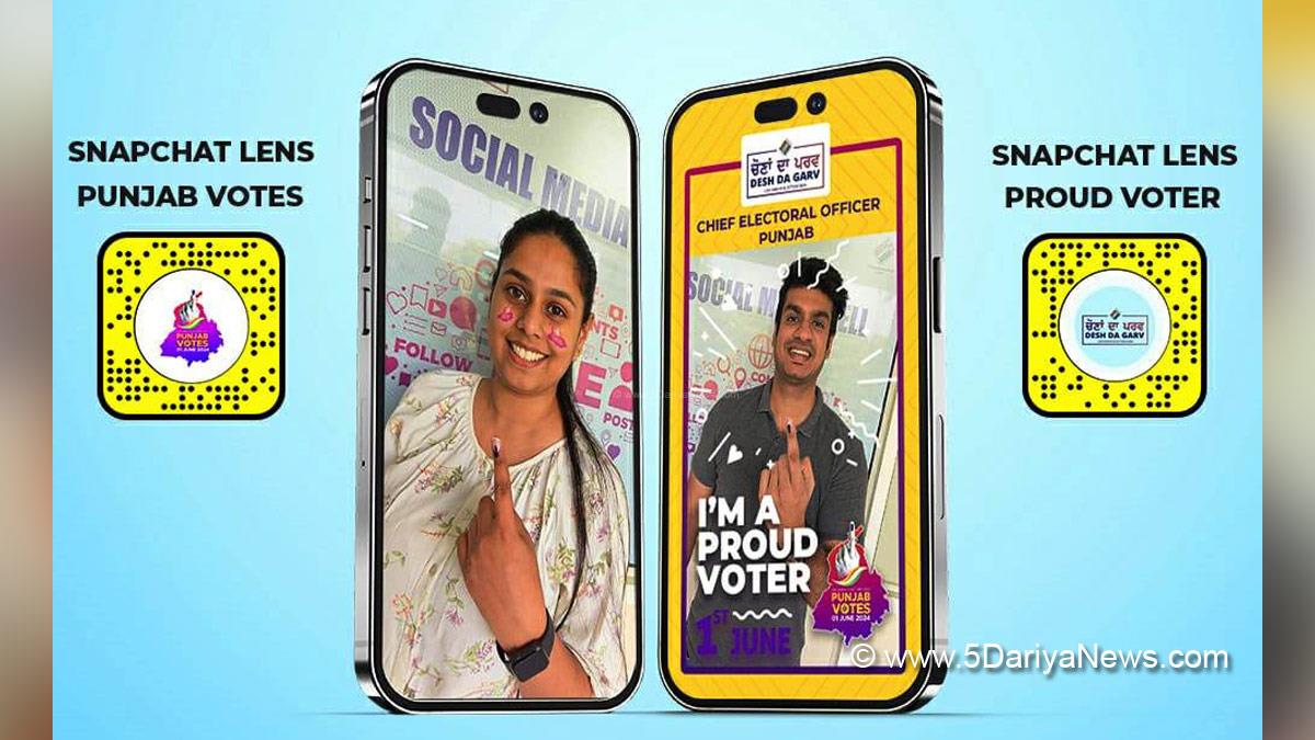 Sibin C, Election Commision Punjab, ECI, Chief Electoral Officer Punjab, Lok Sabha Elections 2024, General Elections 2024, CEO Punjab, Chunav Ka Parv, Desh Ka Garv, The CEO Punjab, No Voter To Be Left Behind 