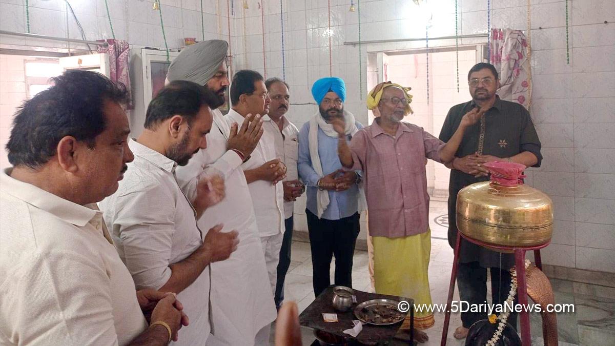 Gurjeet Singh Aujla reached Shri Ravidas Ji Kusht Ashram