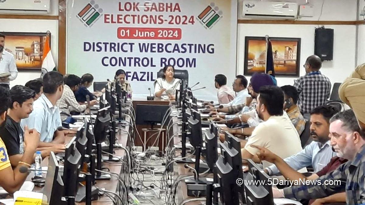 Senu Duggal, DC Fazilka, Fazilka, Deputy Commissioner Fazilka, ECI, Chief Electoral Officer Punjab, Lok Sabha Elections 2024, General Elections 2024, CEO Punjab, Chunav Ka Parv, Desh Ka Garv