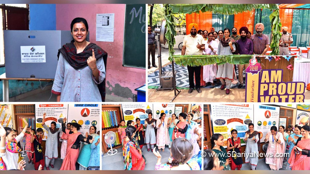 Aashika Jain, DC Mohali, Deputy Commissioner Mohali, S.A.S. Nagar, S.A.S. Nagar Mohali, Mohali, Sahibzada Ajit Singh Nagar, ECI, Chief Electoral Officer Punjab, Lok Sabha Elections 2024, General Elections 2024, CEO Punjab, Chunav Ka Parv, Desh Ka Garv