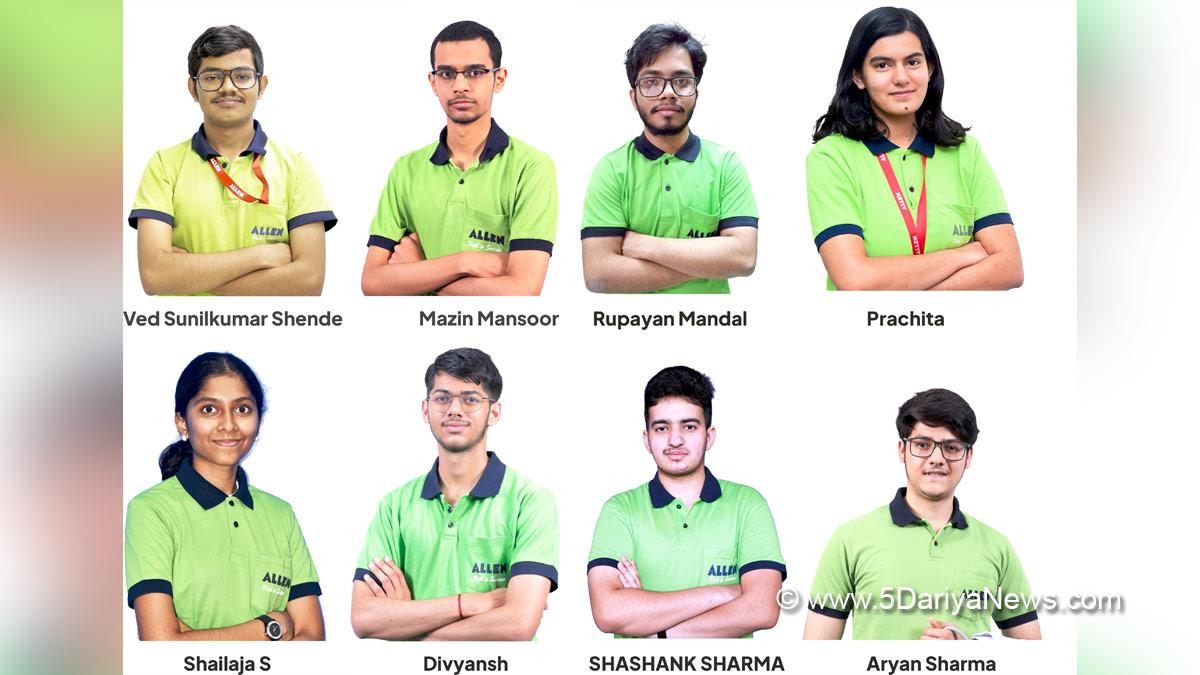 ALLEN Career Institute, Allen Classroom Students, National Testing Agency, NTA, Dr. Brajesh Maheshwari, NEET-UG 2024, ALLEN Career Institute Jaipur