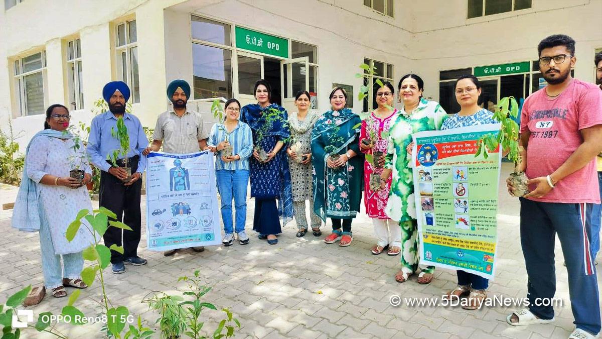 Health, Davinderjit Kaur, Civil Surgeon Fatehgarh Sahib, World Environment Day