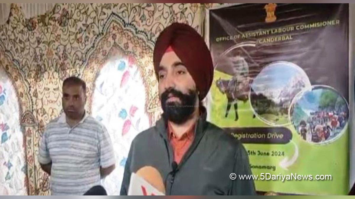 Charandeep Singh, Labour Commissioner J&K, Kashmir, Jammu And Kashmir, Jammu & Kashmir, Shri Amarnathji Yatra-2024