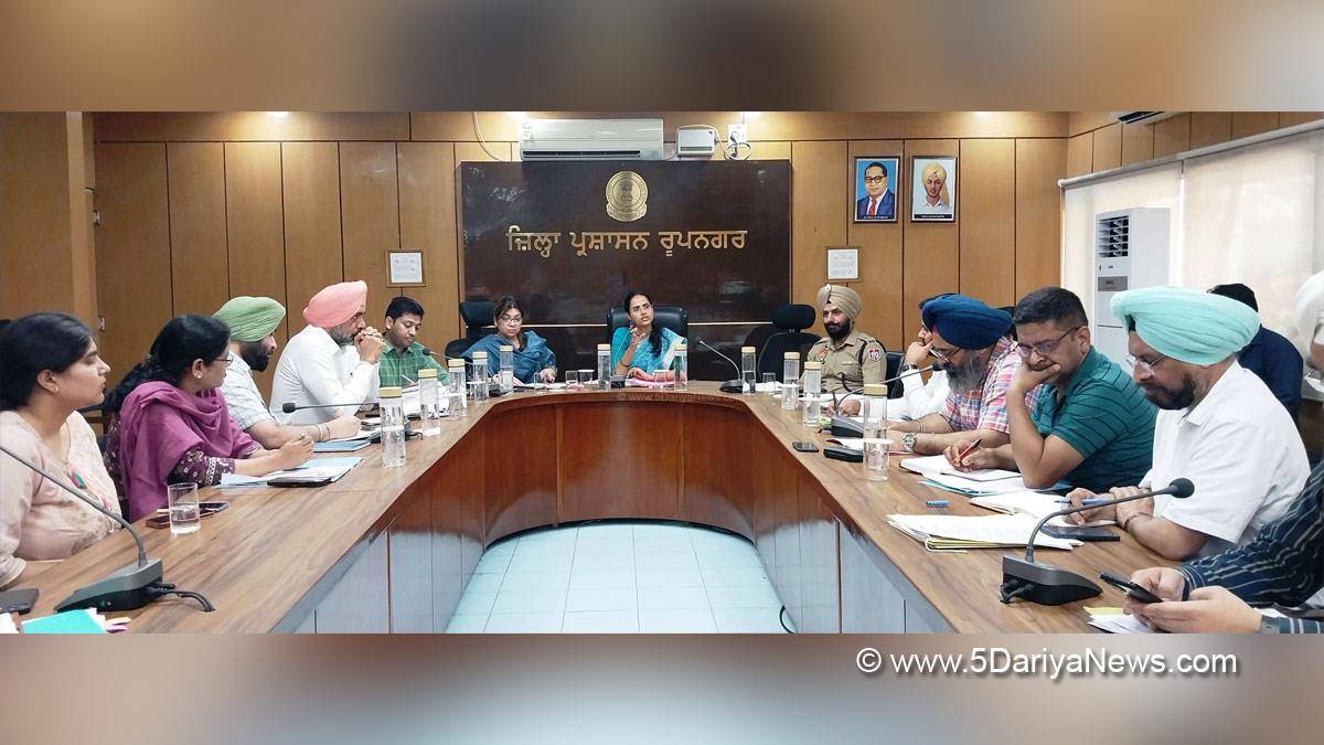 Preeti Yadav, DC Ropar, Dr. Preeti Yadav, Deputy Commissioner Ropar, Rupnagar, Ropar