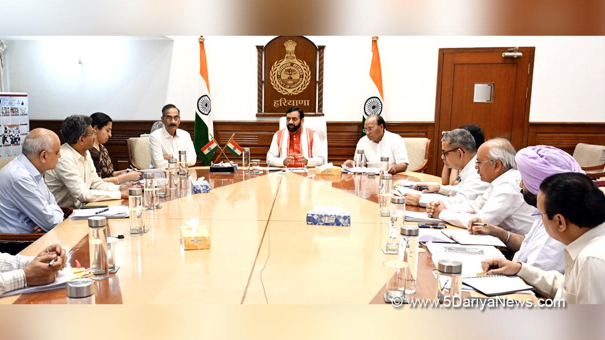 Nayab Singh Saini, Haryana, Bharatiya Janata Party, BJP, Haryana Chief Minister, Chief Minister of Haryana, Haryana State Agricultural Marketing Board, HSAMB, Rajesh Khullar, Anurag Rastogi, Ankur Gupta, BJP Haryana