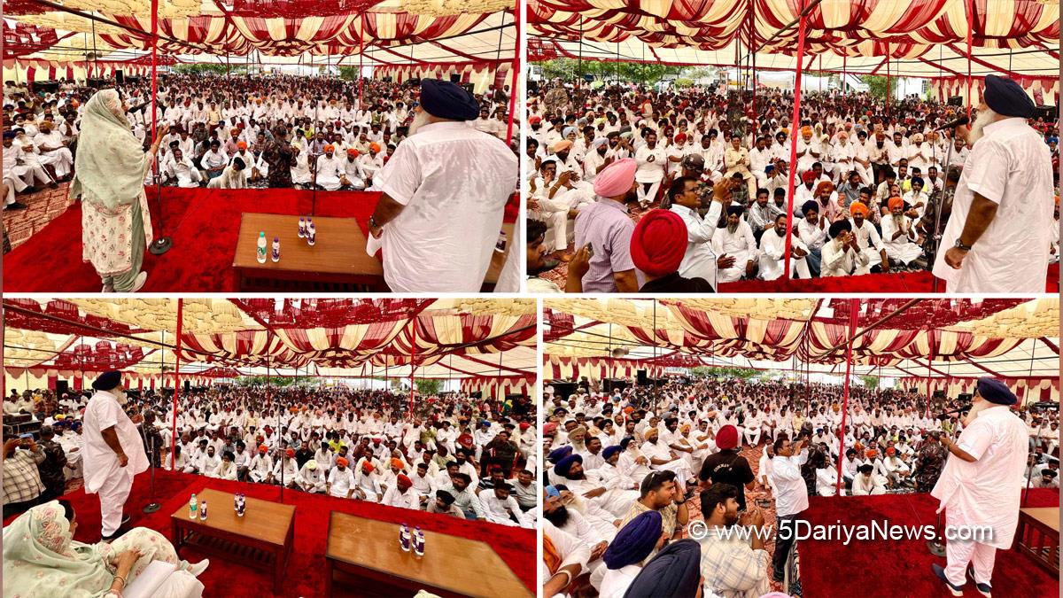 Sukhbir Singh Badal, Shiromani Akali Dal, SAD, Akali Dal, Harsimrat Kaur Badal