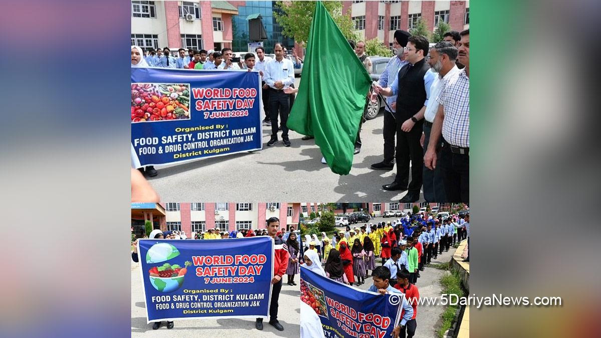 Athar Aamir Khan, Kulgam, Deputy Commissioner Kulgam, Kashmir, Jammu And Kashmir, Jammu & Kashmir, District Administration Kulgam, World Food Safety Day