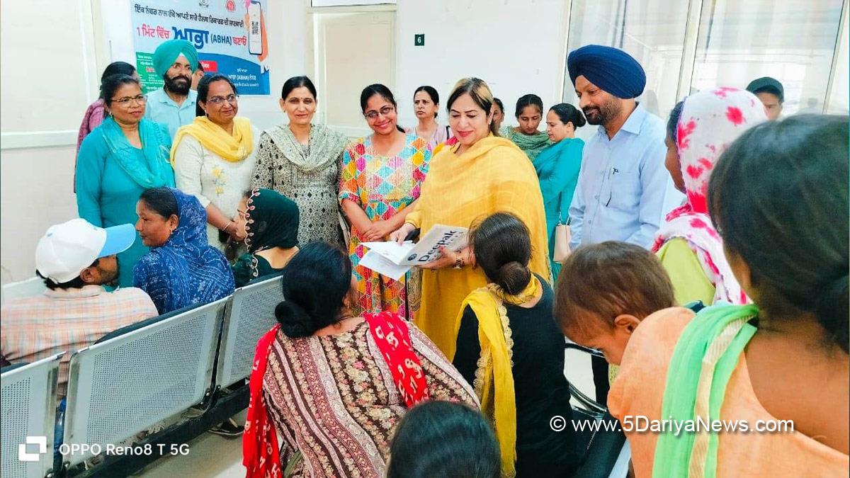 Health, Davinderjit Kaur, Civil Surgeon Fatehgarh Sahib