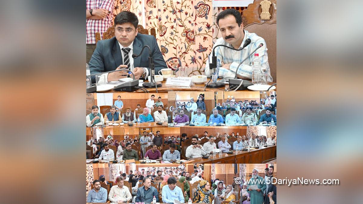 Zubair Ahmad, Faz-Lul Haseeb, Deputy Commissioner Shopian, Shopian, Jammu And Kashmir, Jammu & Kashmir 