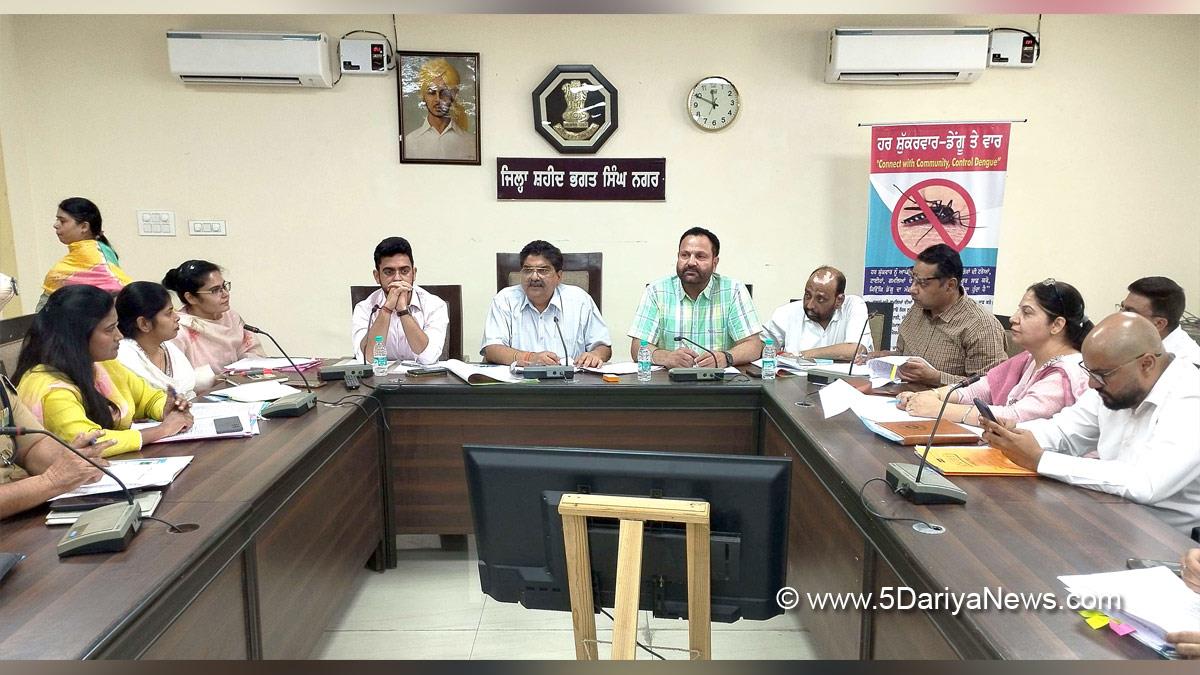 Navjot Pal Singh Randhawa, DC SBS Nagar, Shaheed Bhagat Singh Nagar, Nawanshahr, S.B.S. Nagar, Deputy Commissioner S.B.S. Nagar