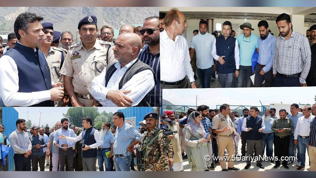 Dr. Bilal Mohi-Ud-Din Bhat, Srinagar, Deputy Commissioner Srinagar, Kashmir, Jammu And Kashmir, Jammu & Kashmir, District Administration Srinagar, Shri Amarnath Ji Yatra 2024