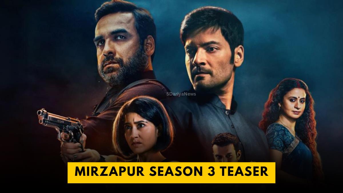 Mirzapur Season 3 Teaser