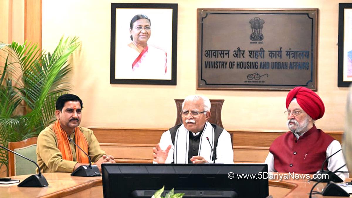 Manohar Lal Khattar, BJP, Bharatiya Janata Party, Tokhan Sahu, Hardeep Singh Puri
