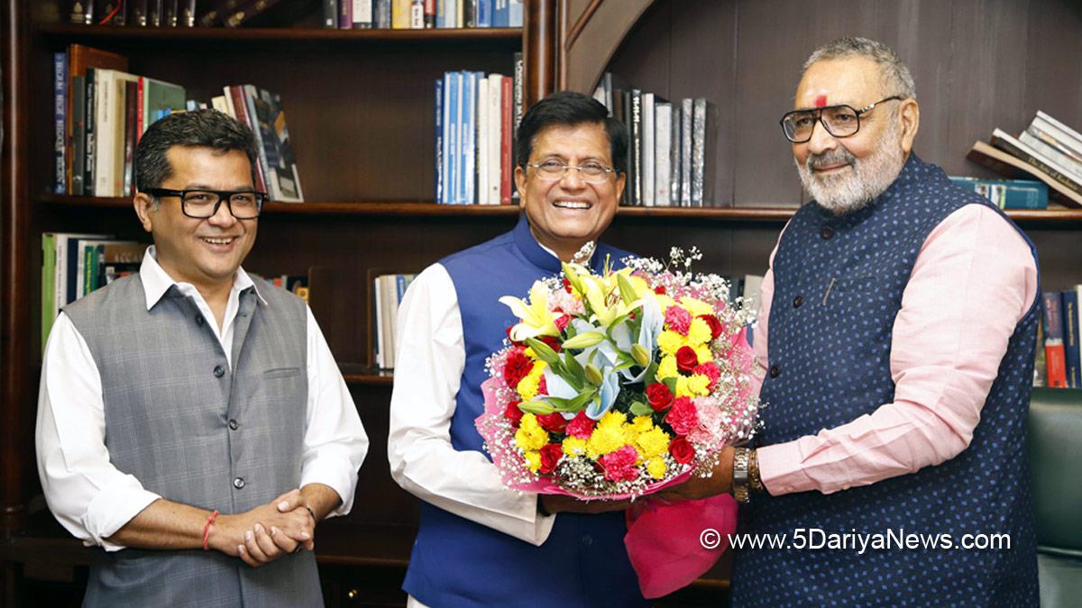 Piyush Goyal, Commerce and Industry Minister, BJP, Bharatiya Janata Party, Giriraj Singh, Pabitra Margherita