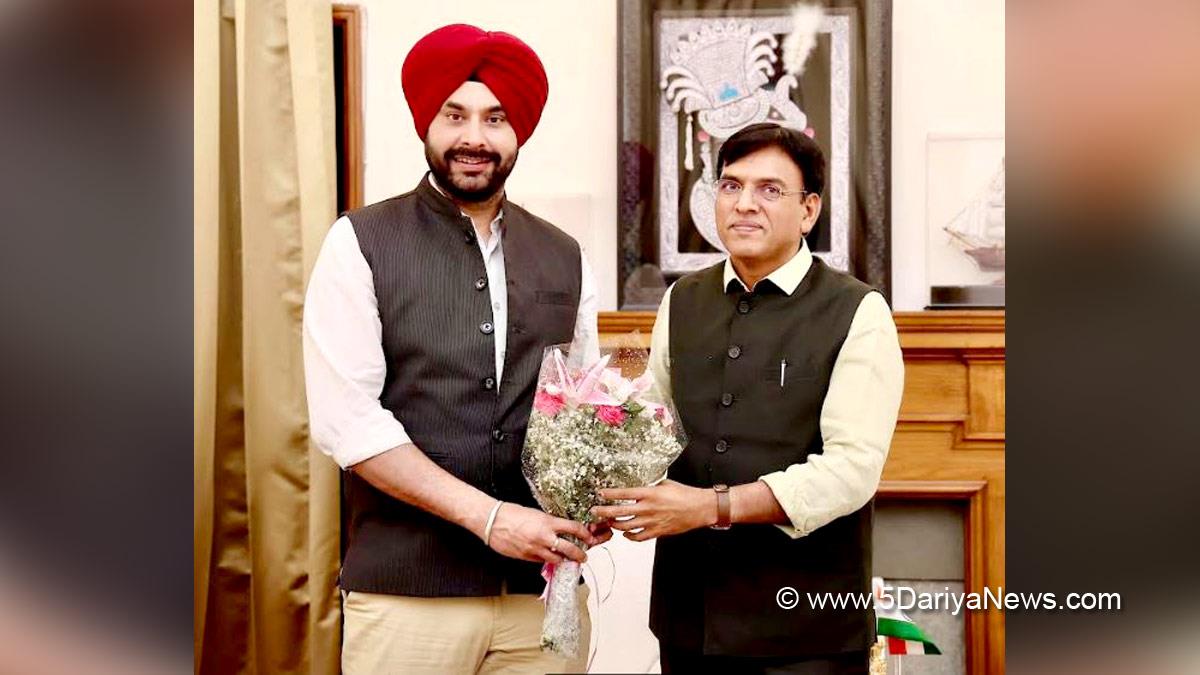 Mansukh Mandaviya, Sukhwinder Singh Bindra, Bharatiya Janata Party, BJP, BJP Punjab
