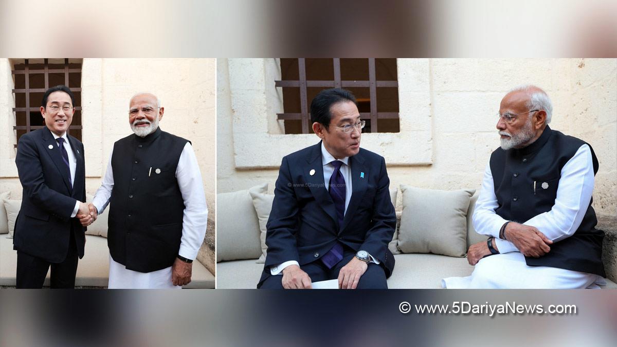 Narendra Modi, Modi, BJP, Bharatiya Janata Party, Prime Minister of India, Prime Minister, Narendra Damodardas Modi, Apulia, Italy, G7 Summit, Fumio Kishida