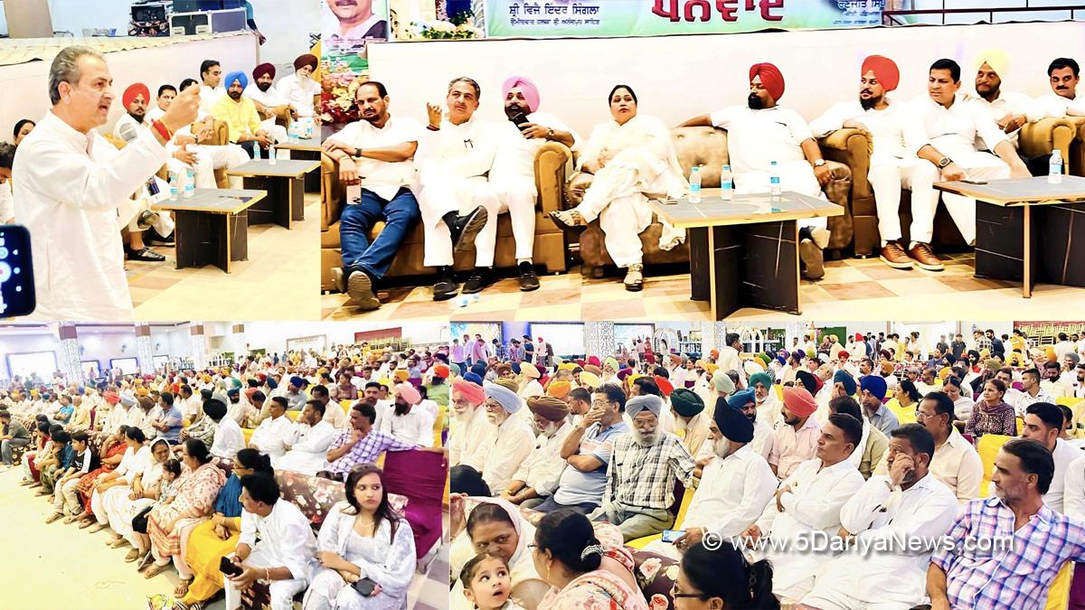 Vijay Inder Singla, Congress, Punjab Congress, Punjab