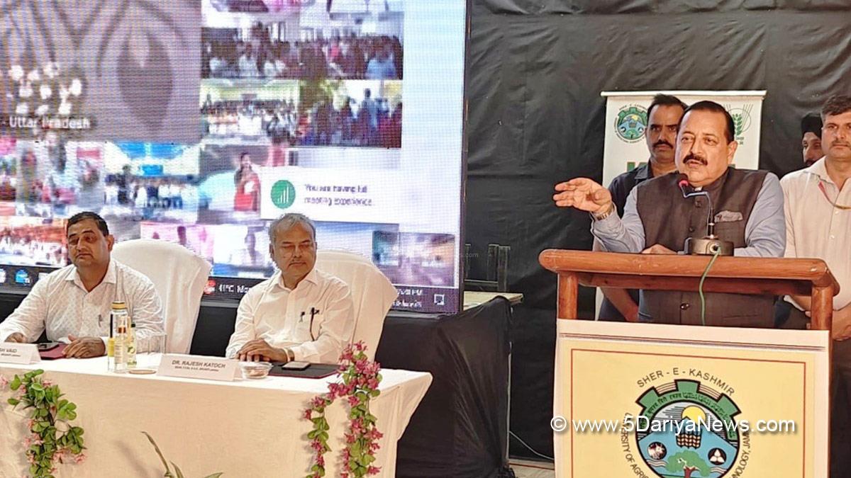 Dr Jitendra Singh, Dr. Jitendra Singh, Bharatiya Janata Party, BJP, Jammu, Kashmir, Jammu And Kashmir, Jammu & Kashmir, PM Kisan Samman Nidhi scheme
