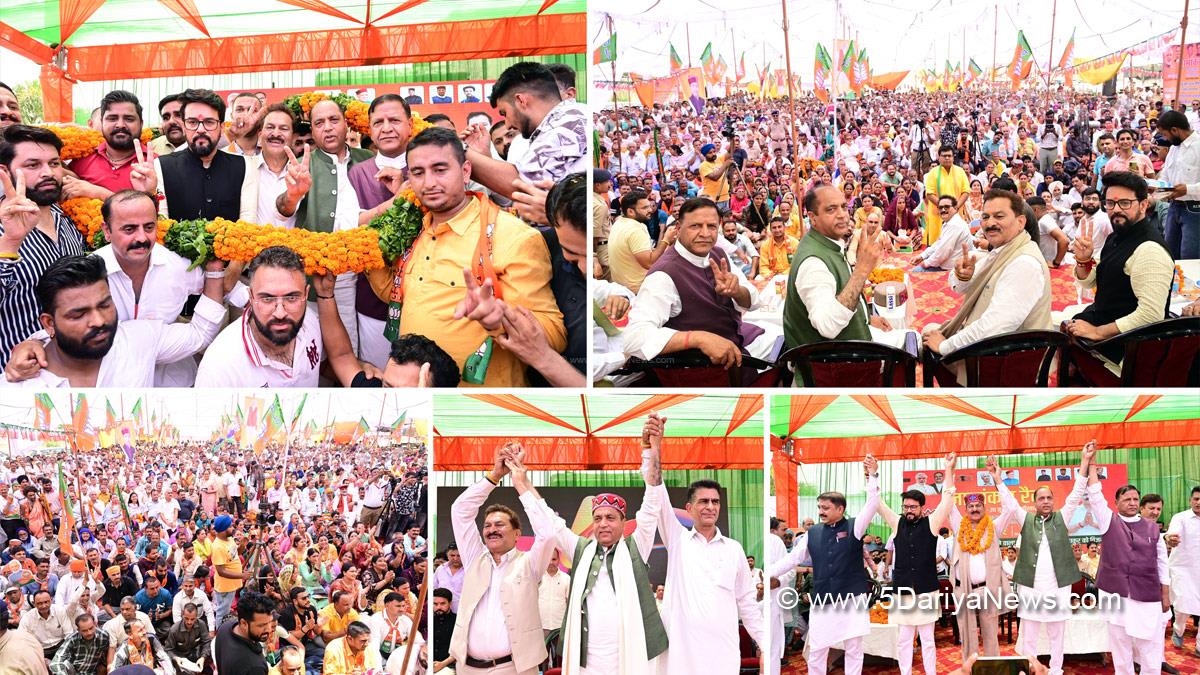 Jai Ram Thakur, Himachal Pradesh, Himachal, Bharatiya Janata Party, BJP, BJP Himachal, Shimla, BJP Himachal Pradesh, Anurag Thakur, Rajeev Bindal