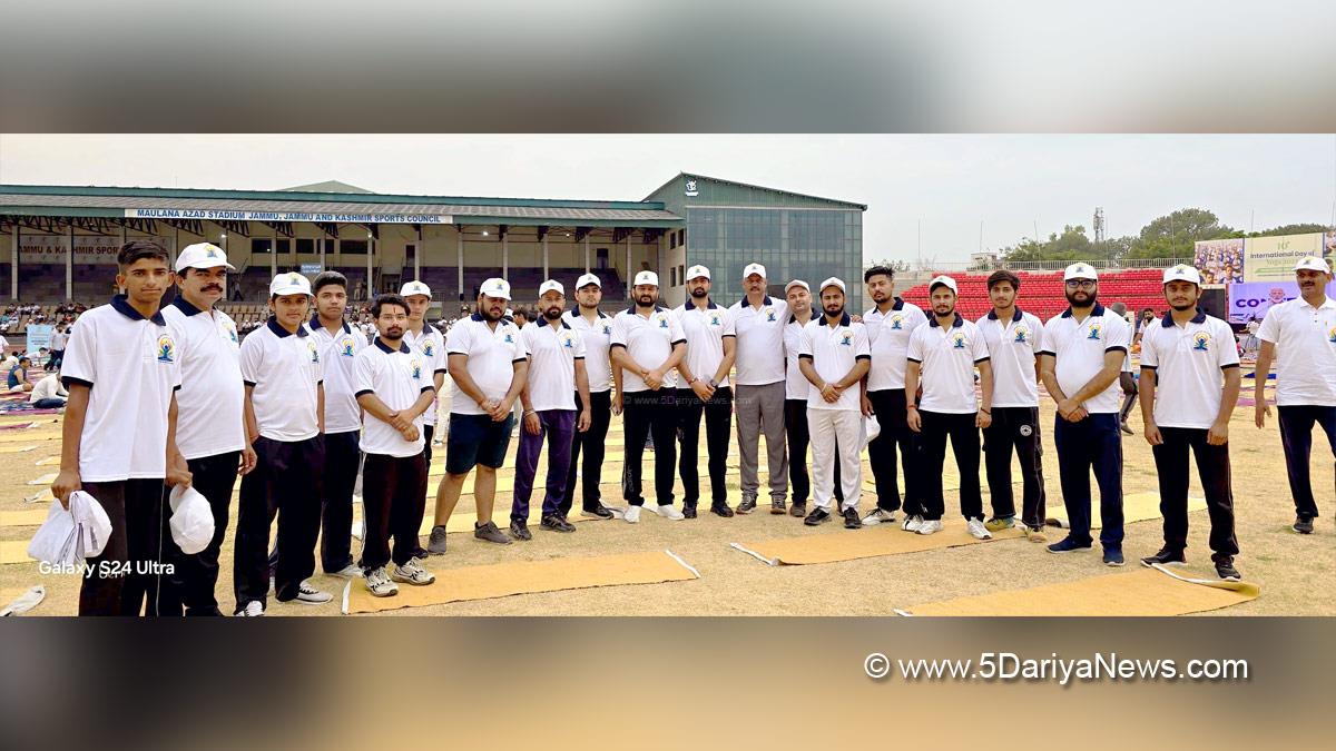 10th International Yoga Day, International Yoga Day, Yoga Day, Nations Development Association, Sushil Singh Charak, Jammu, Kashmir, Jammu And Kashmir, Jammu & Kashmir