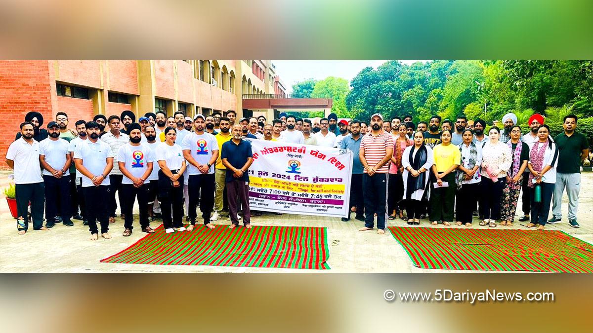 10th International Yoga Day, International Yoga Day, Yoga Day, Batala