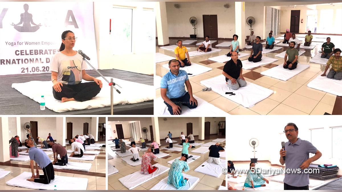 Punjab Engineering College, PEC, Punjab Engineering College Chandigarh, PEC Chandigarh, 10th International Yoga Day, International Yoga Day, Yoga Day