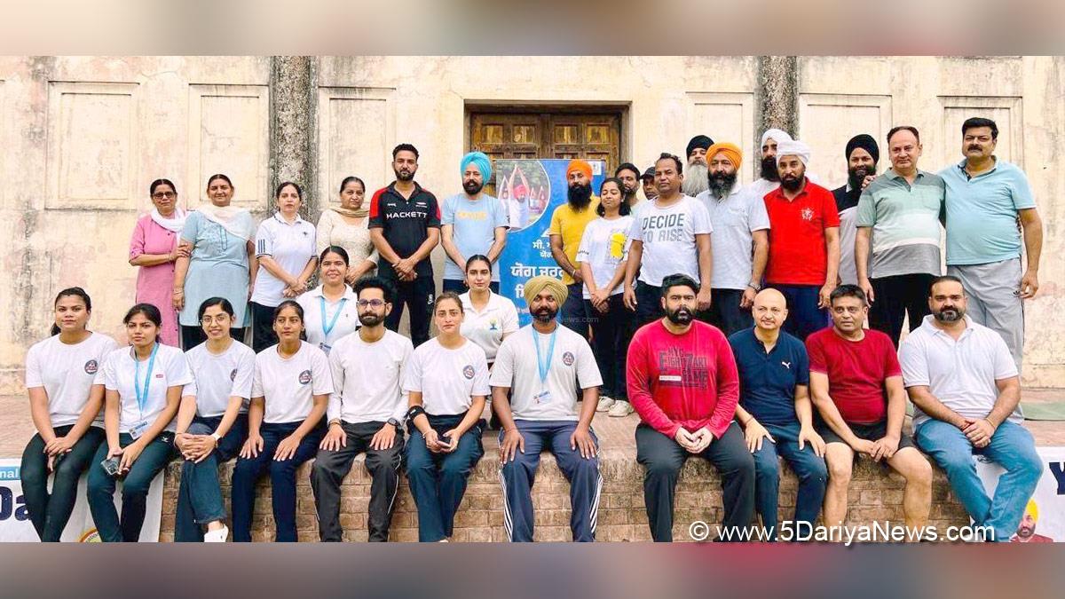 Lakhbir Singh Rai, Fatehgarh Sahib, AAP, Aam Aadmi Party, Aam Aadmi Party Punjab, AAP Punjab, 10th International Yoga Day, International Yoga Day, Yoga Day