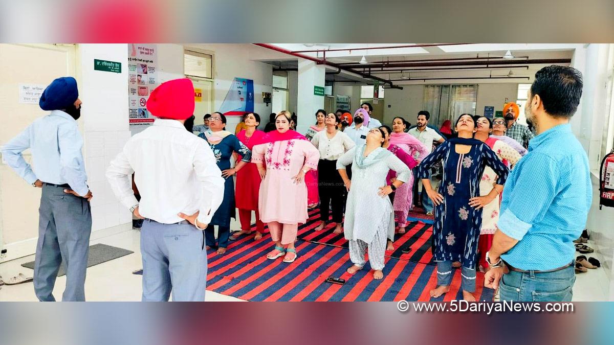 Health, Davinderjit Kaur, Civil Surgeon Fatehgarh Sahib, 10th International Yoga Day, International Yoga Day, Yoga Day