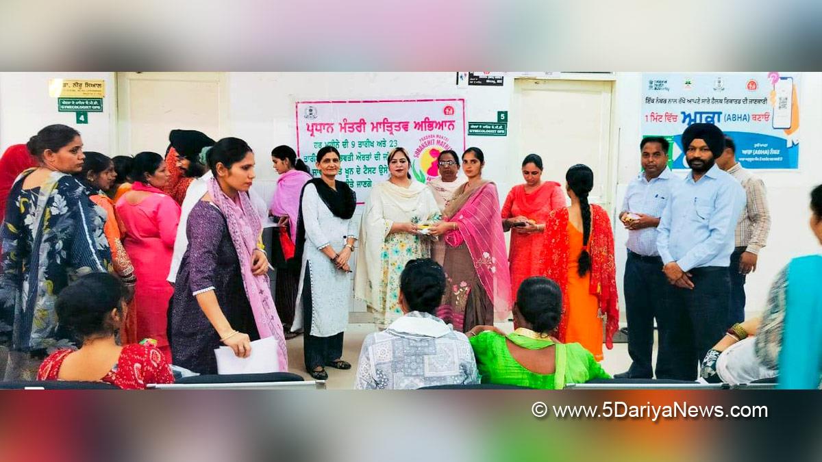 Health, Davinderjit Kaur, Civil Surgeon Fatehgarh Sahib