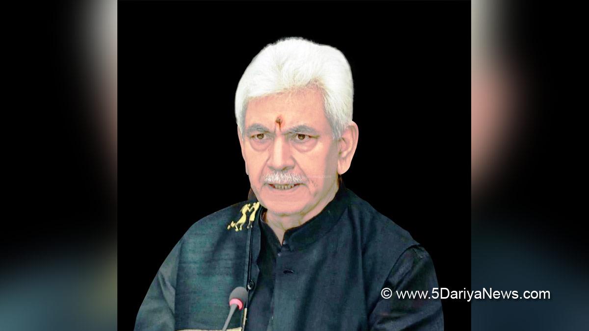 Manoj Sinha, Lieutenant Governor J&K, Raj Bhavan, Jammu, Srinagar, Kashmir, Jammu And Kashmir, Jammu & Kashmir, Awaam Ki Awaaz