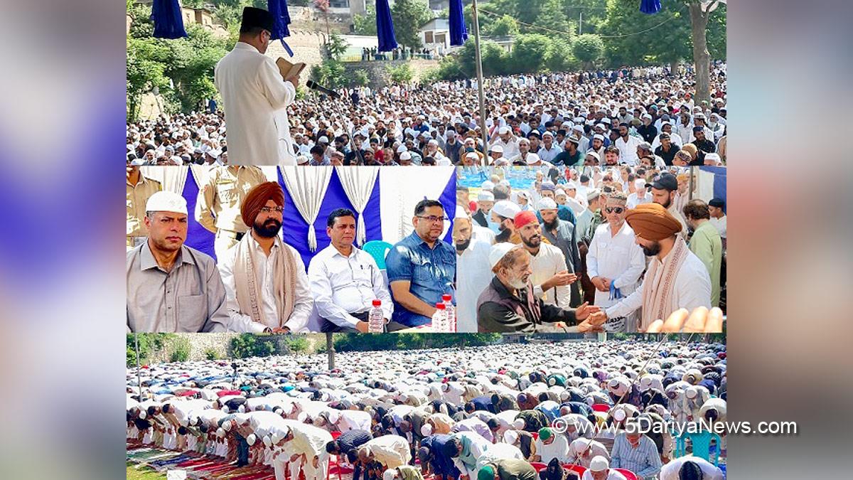 Harvinder Singh, Doda, Deputy Commissioner Doda, Kashmir, Jammu And Kashmir, Jammu & Kashmir, District Administration Doda, Eid-ul-Adha