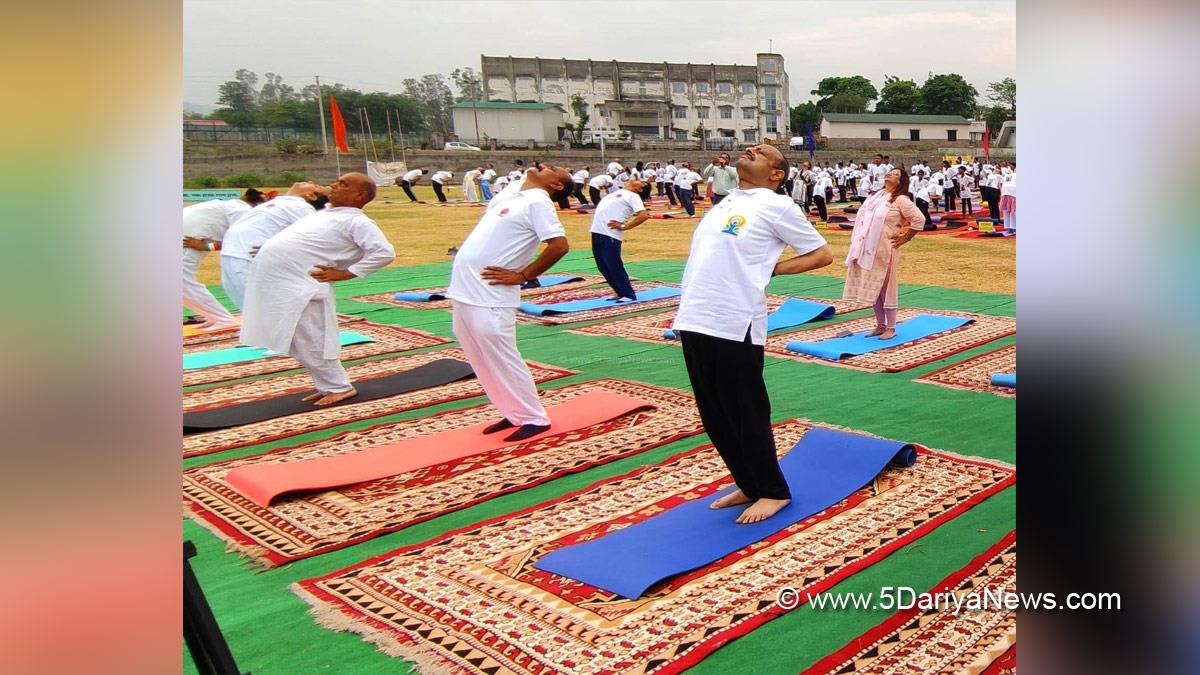 Devender Singh Rana, Jammu And Kashmir, Jammu & Kashmir, Jammu, BJP J&K, 10th International Yoga Day, International Yoga Day, Yoga Day