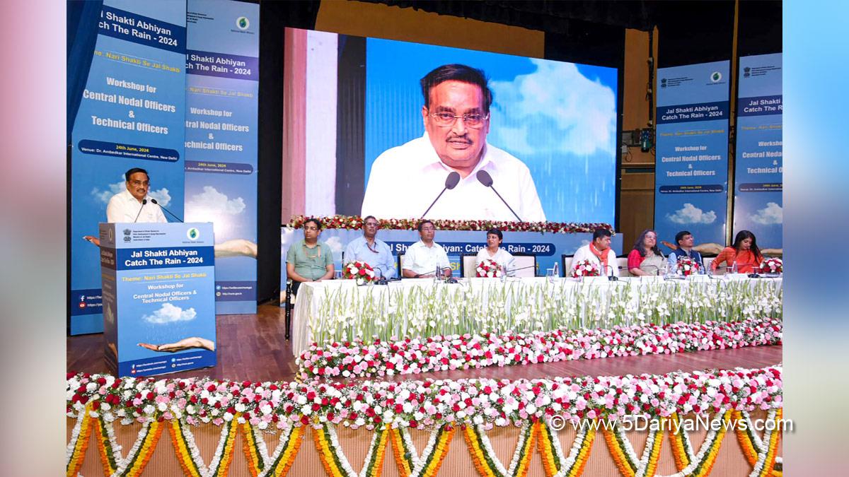 C.R.Paatil, Dr. Raj Bhushan Choudhury, BJP, Bharatiya Janata Party, National Water Mission, Vini Mahajan